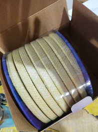 Aramid Corner Reinforced Graphite PTFE Packing