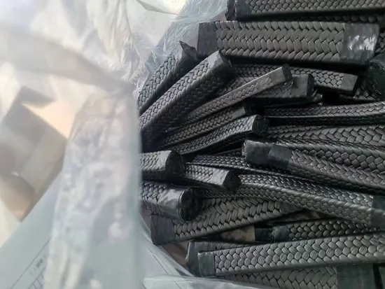 High-Temperature Expanded Graphite Braided Gland Packing