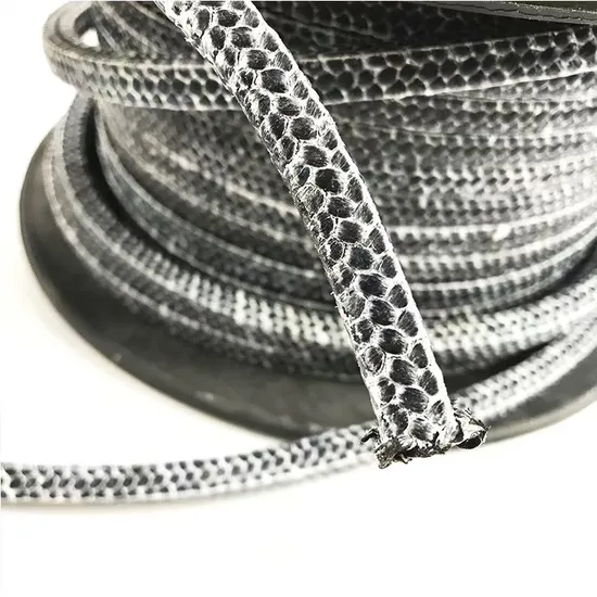 High-Temp Expanded Graphite Packing for Valve & Pump Seals